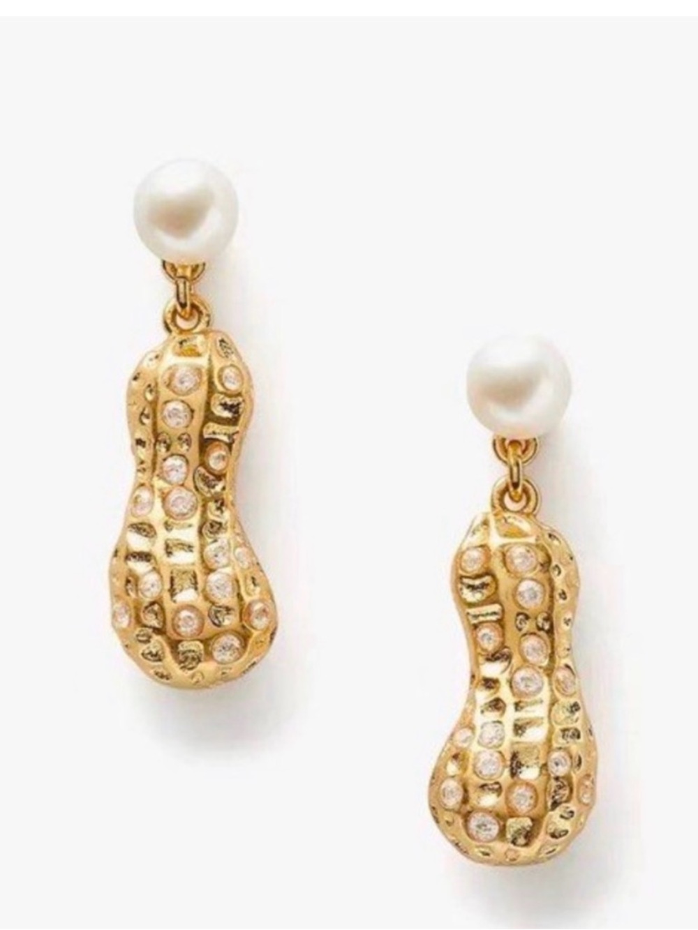 KATE SPADE Winter Carnival Peanut Earrings‎